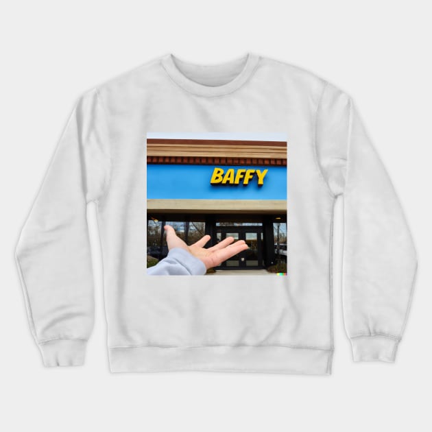 Baffy Crewneck Sweatshirt by RaeRaeSenpai